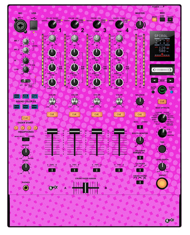 Pioneer DJ DJM 900 NEXUS Skin Gradienter Pink